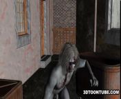 Зомби трахнул на улице бедную девушку